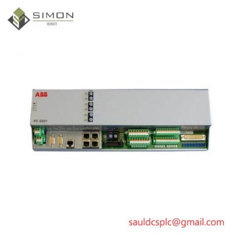 ABB 3BHE025541R0101 PCD231B Exciter Control Module; Manufacturer: ABB