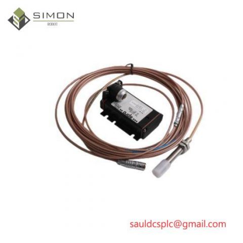 Emerson PR6423/002-020 CON021 8mm Eddy Current Sensor - Precision Measurement for Industrial Control Systems