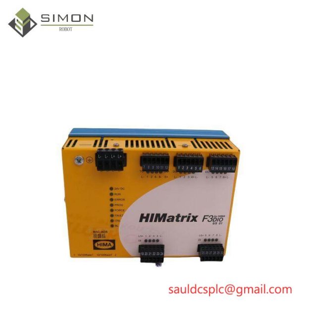 HIMA HIMatrix F60 PS 01 Safety System Module: Advanced Safety Control for Industrial Applications